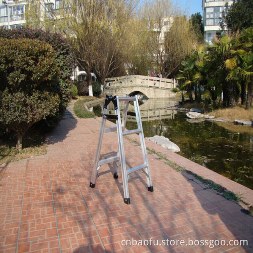 Aluminum Alloy 3-Rung Household Folding Ladder